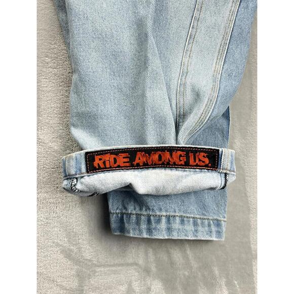 Icon Recon Jeans Men's 36x32 Light Wash Asphalt Technologies Motorcycle Riding - Picture 7 of 15